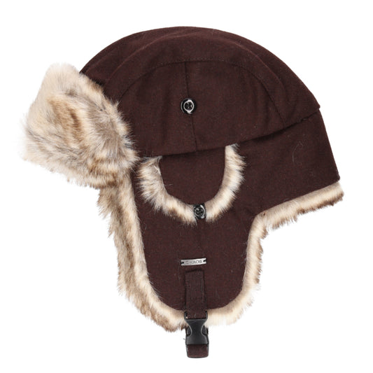 Dylan Trapper Hat - Heather Brown