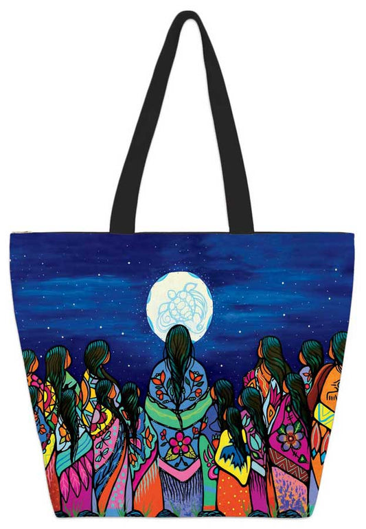 Full Moon Ceremony Tote Bag