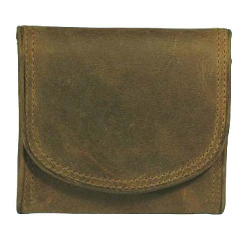 Leather Coin Pocket with Snap Closure - Style 231