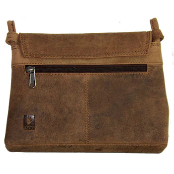 Adrian Klis Distressed Leather Crossbody Bag - Style 2376