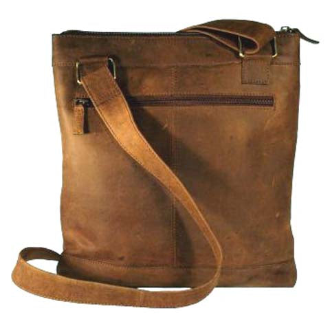 Zippered Shoulder Bag
