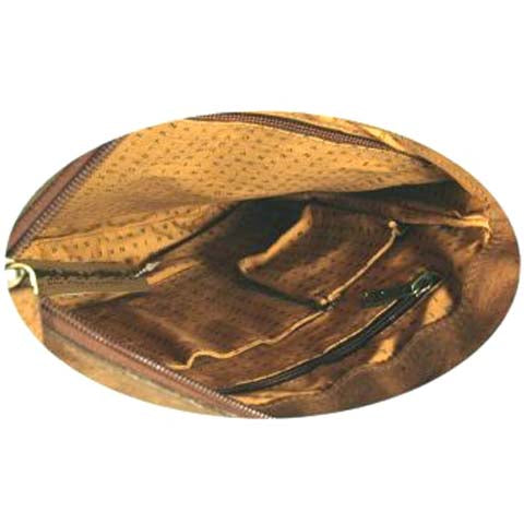 Bolso de hombro con cremallera