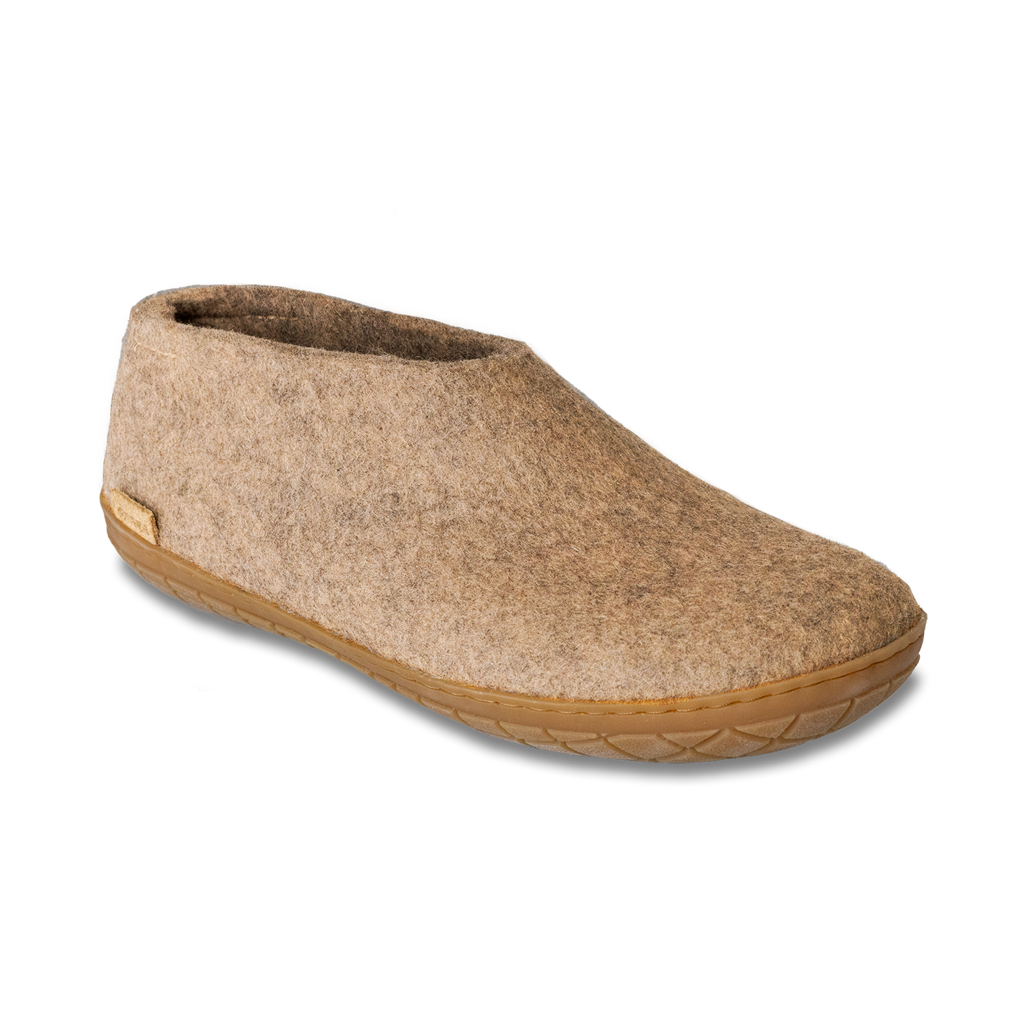 Glerups Shoe - Sand with Rubber Sole