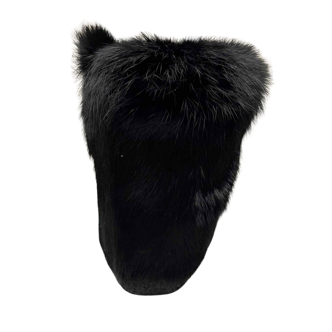 Ankle Mukluks - Black Suede
