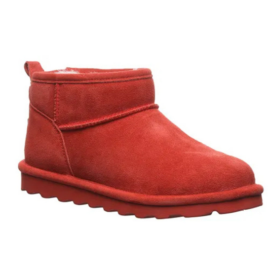 Shorty Boot - Red Dahlia