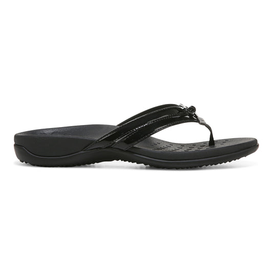 Bella Toe Post Sandal II - Black