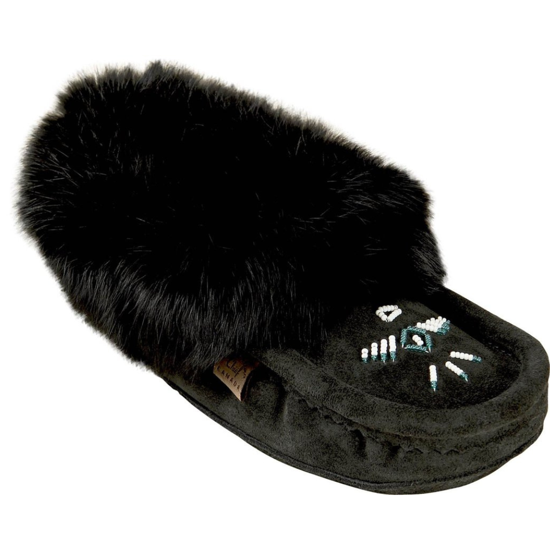 Ladies Moccasins - Black