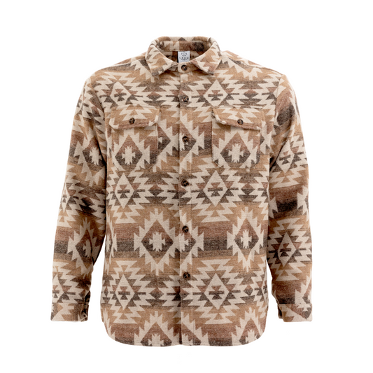 Men's Brown Aztec Jacket