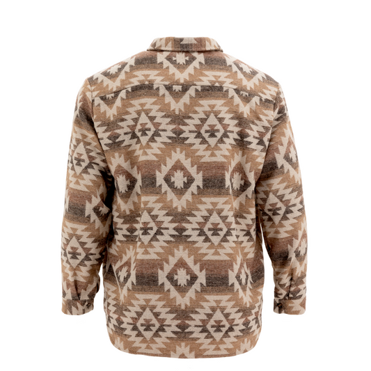 Men's Brown Aztec Jacket