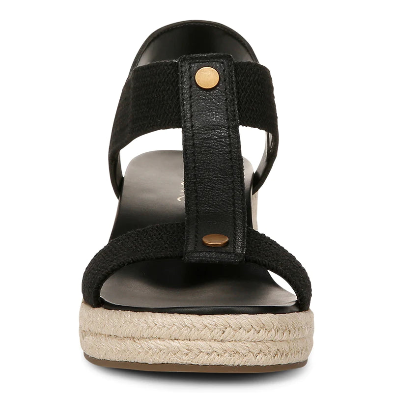 Celera Wedge Sandal - Black