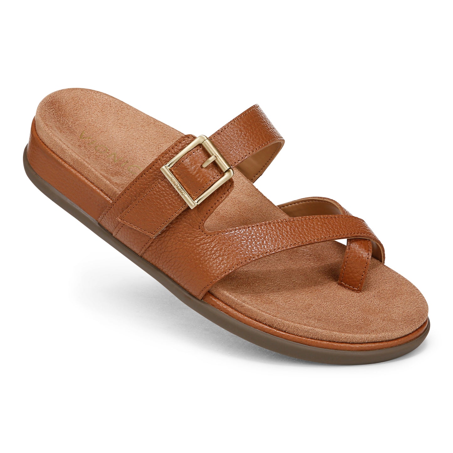 Carmela Strappy Slide Sandal - Tan