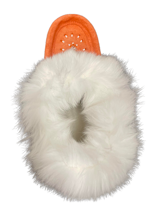 Ladies Moccasins - Coral