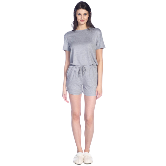 Short Sleeve Crew Neck T-Shirt & Short Set