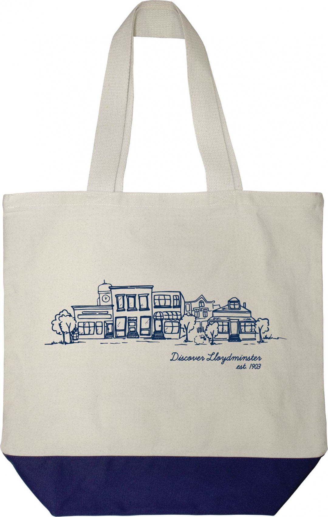 Discover Lloydminster Canvas Bag