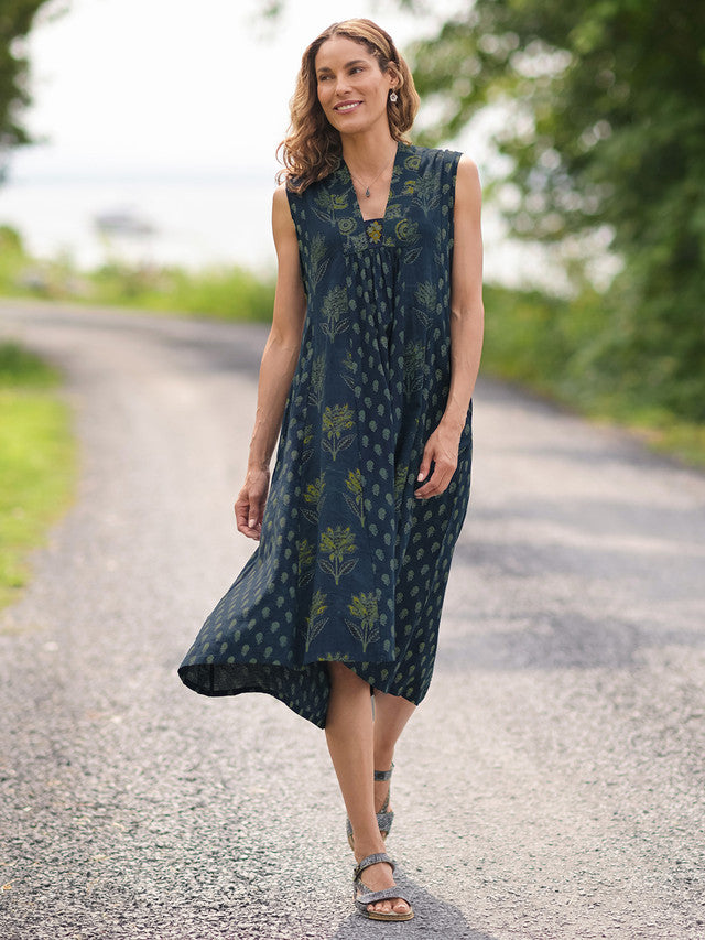 Khazana Indigo Dress – Sheepskin Loft