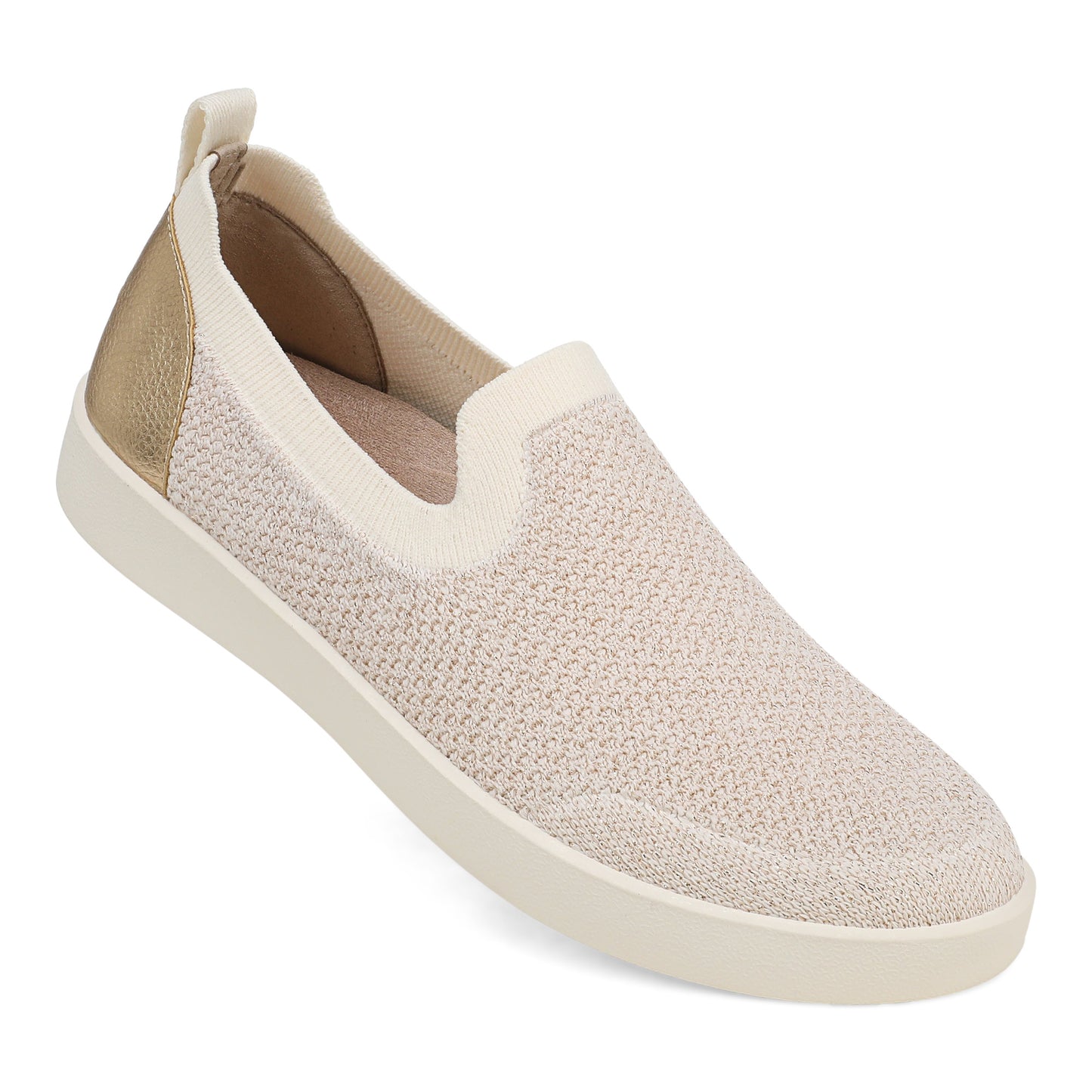 Elda Slip On Sneaker - Cream