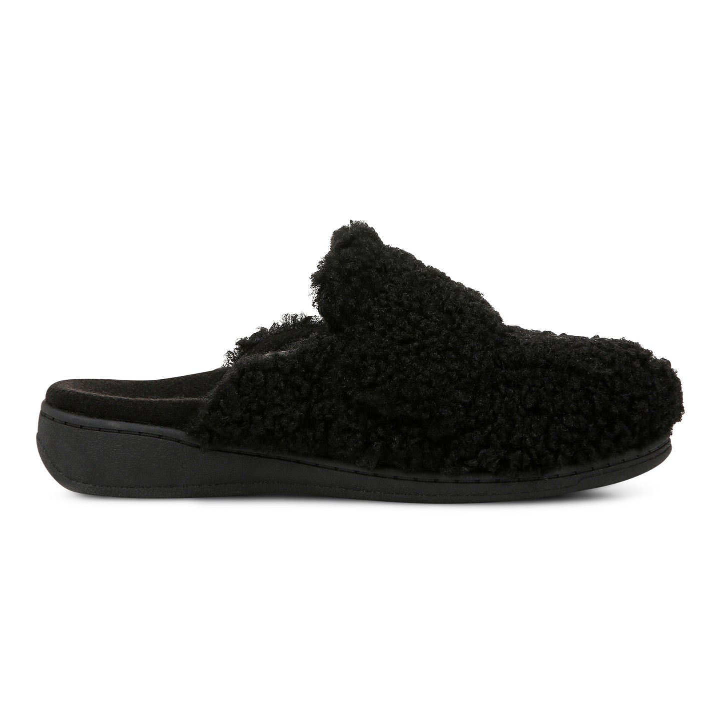 Gemma II Shearling Slipper - Black