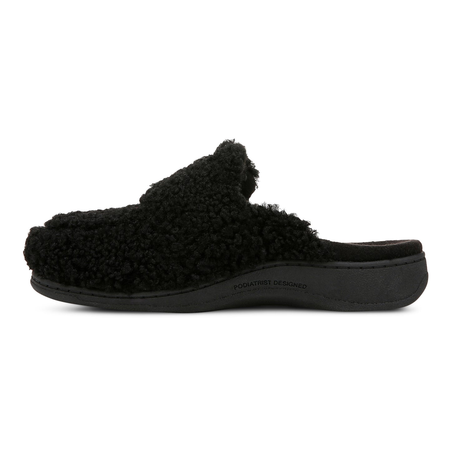 Gemma II Shearling Slipper - Black
