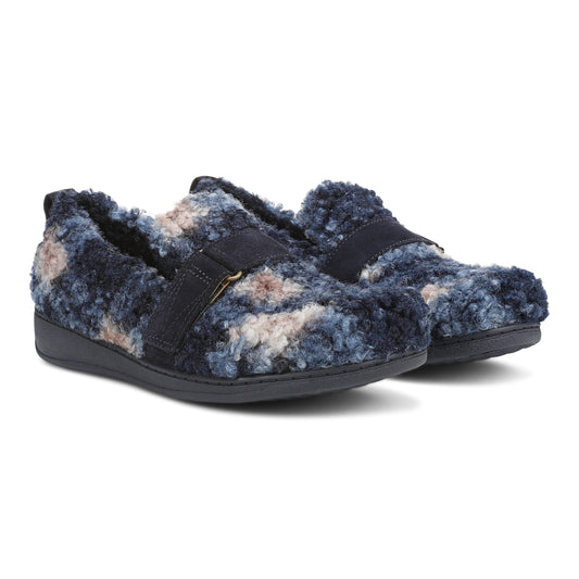 Imogen Slipper - Navy Blazer Multi