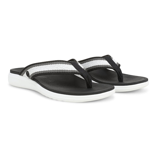 Indigo Toe Post Sandal - Black Multi