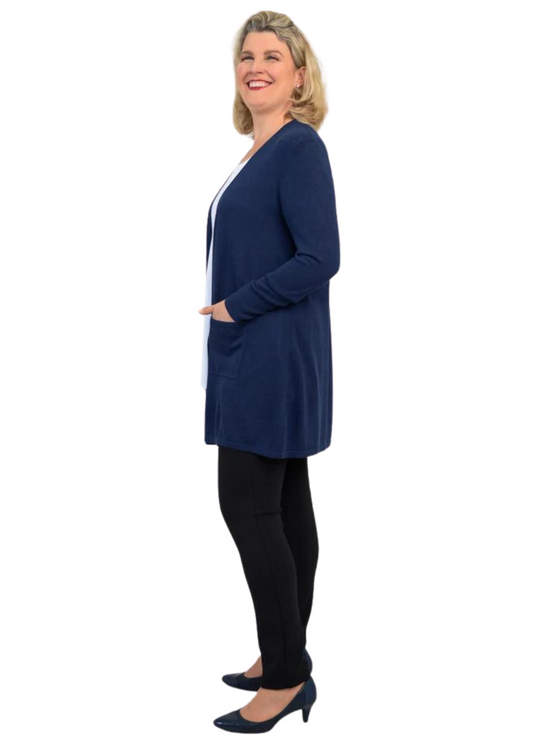 Justine Sweater Indigo - Bamboo