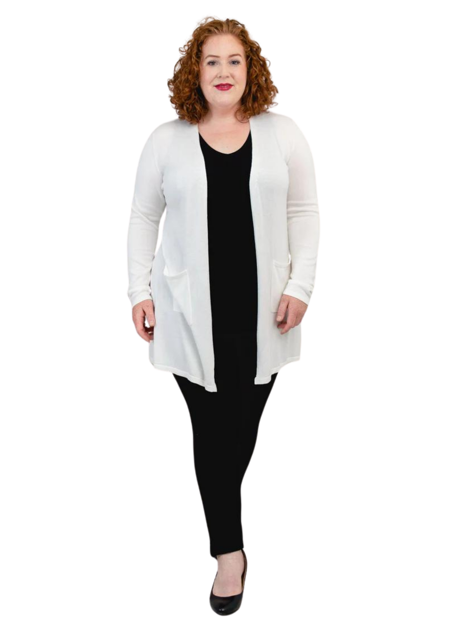Justine Sweater White - Bamboo