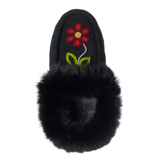 Metis Moccasin - Black