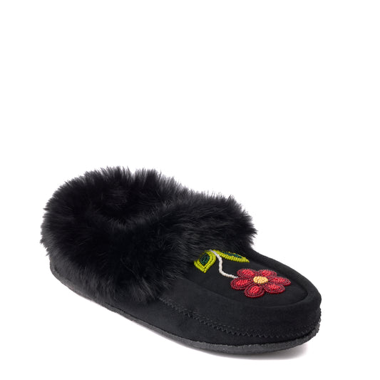 Metis Moccasin - Black
