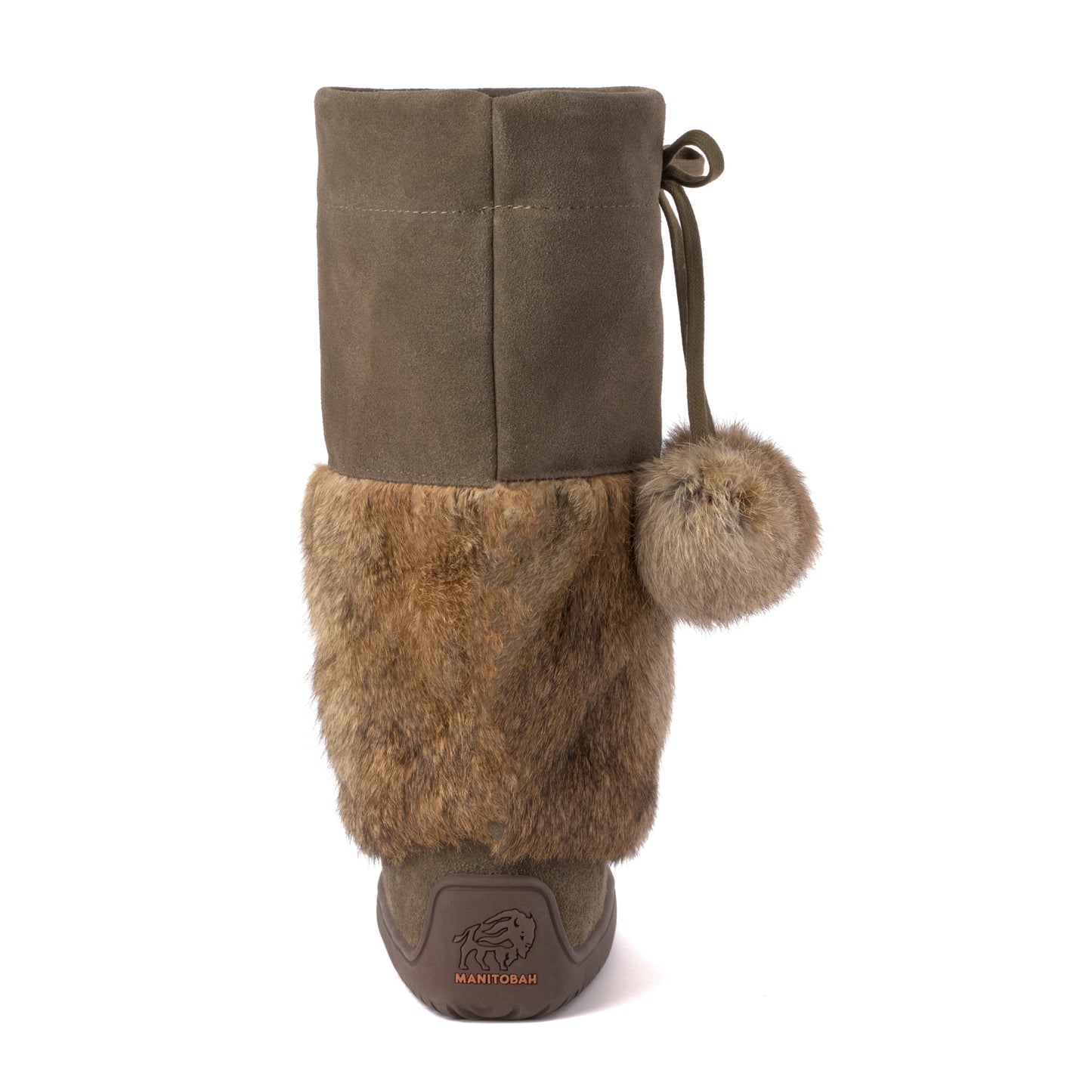 Snowy Owl Waterproof Mukluk - Dark Olive