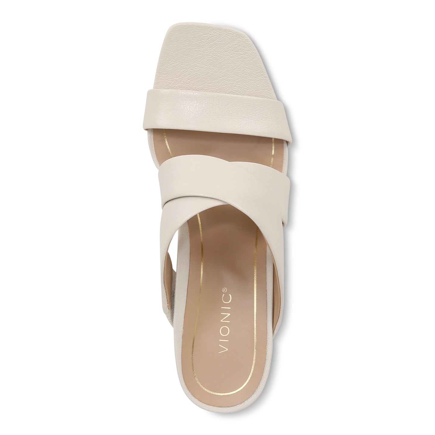 Merlot Heeled Sandal - Cream