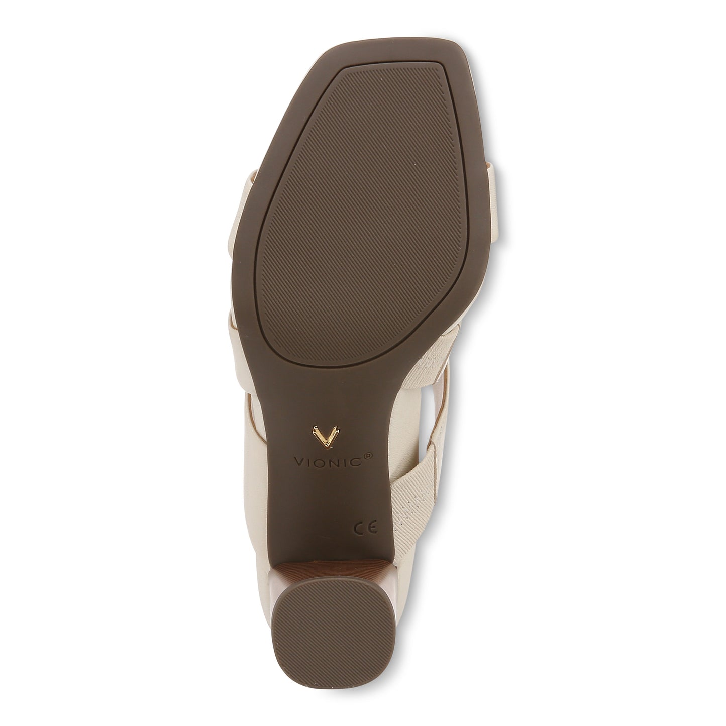 Merlot Heeled Sandal - Cream