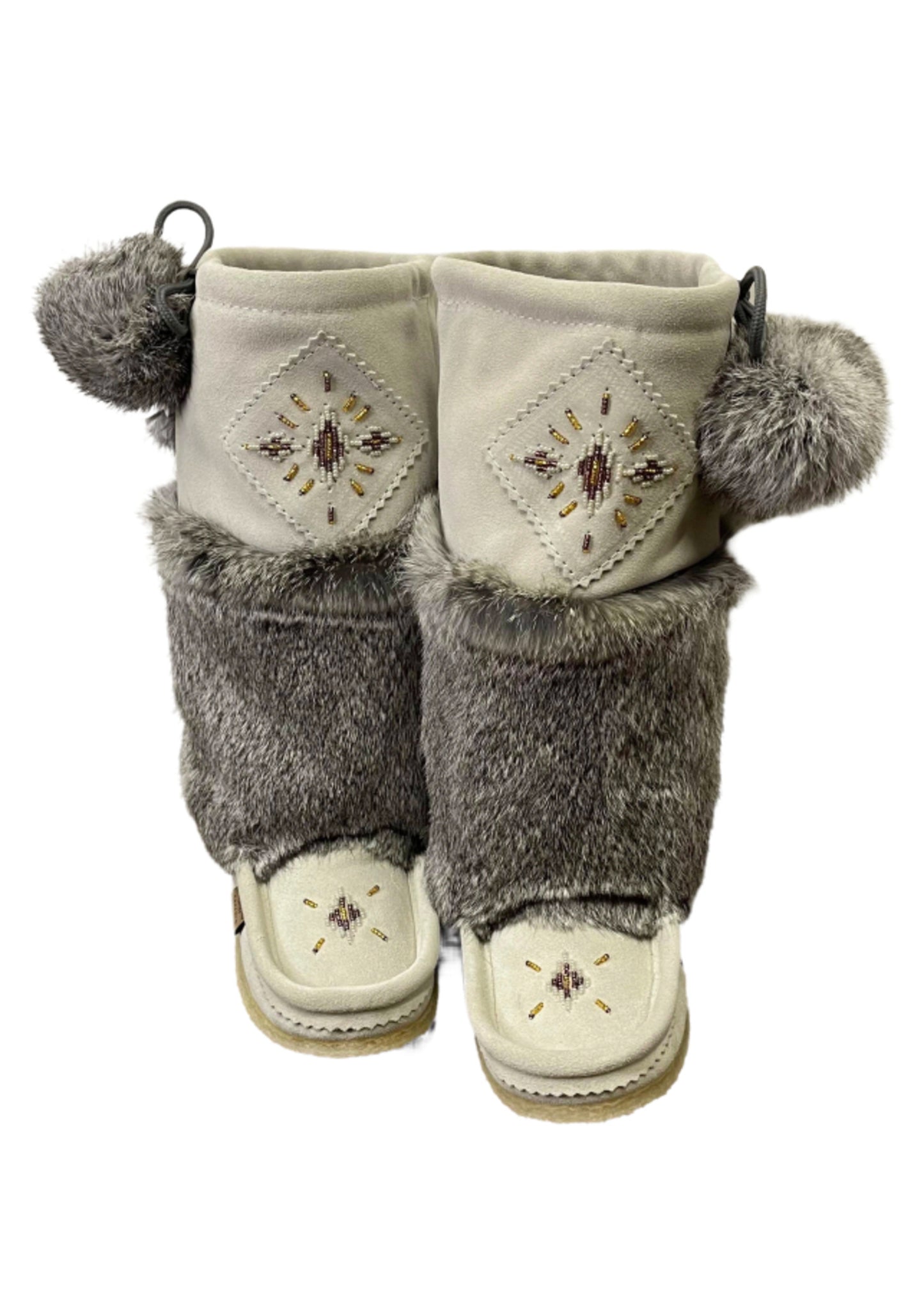 Mid Mukluks - Ice (Crepe Sole)