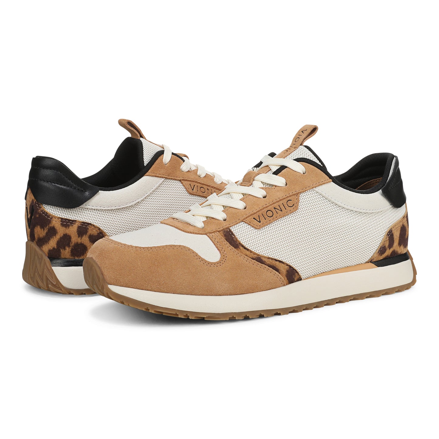 Monarch Sneaker - Ivory/Leopard