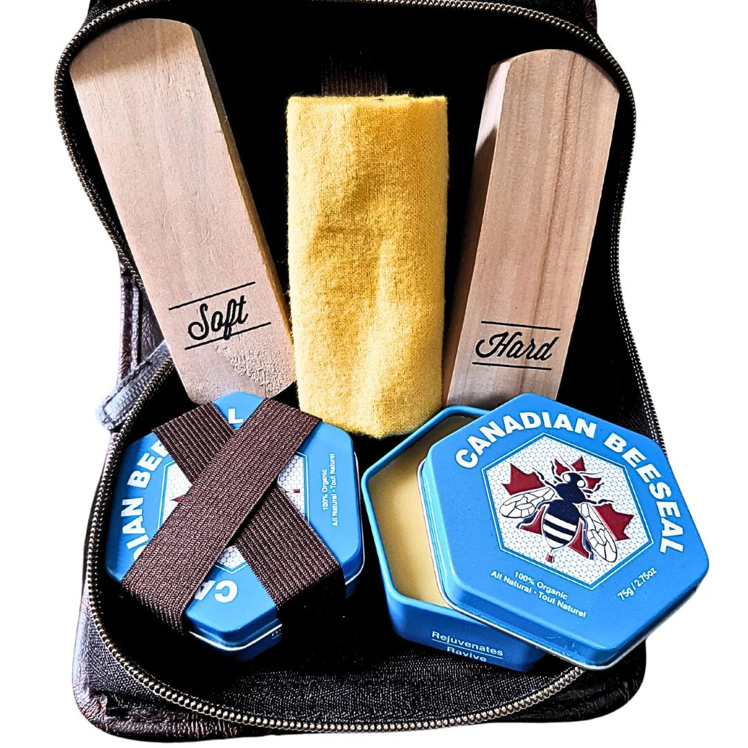 Canadian Beeseal Shoe Shine Kit