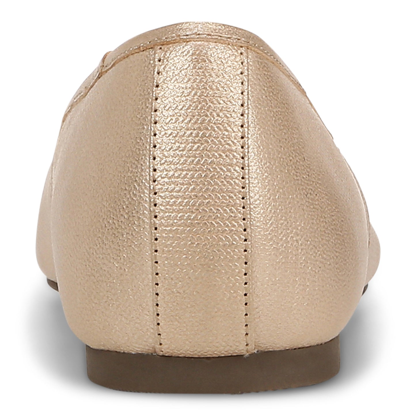 Orinda Square Toe Ballet Flat - Gold