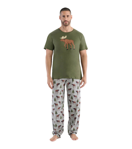 Wild Moose Men's Jersey Pyjama Pants