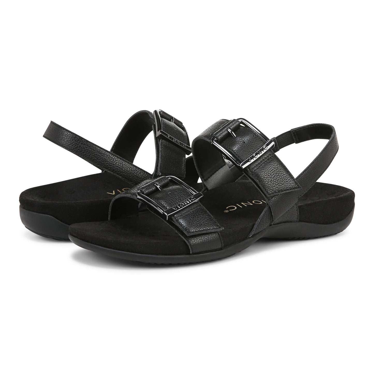 Reese Slingback Sandal WIDE - Black