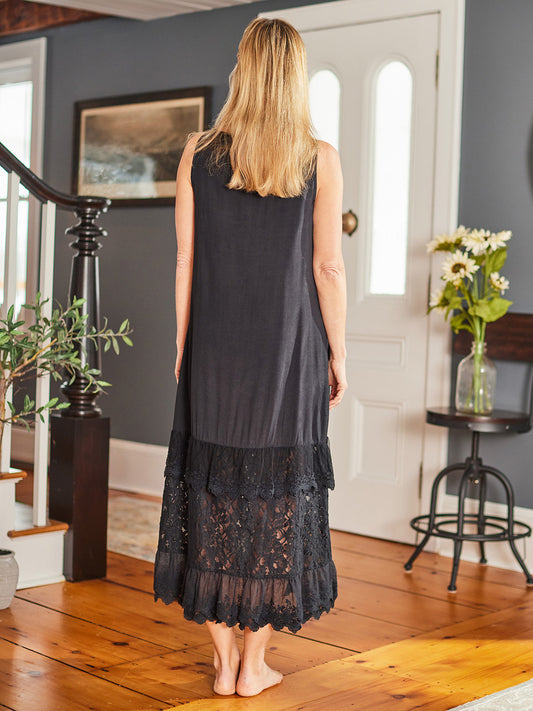 Camille Slip - Black