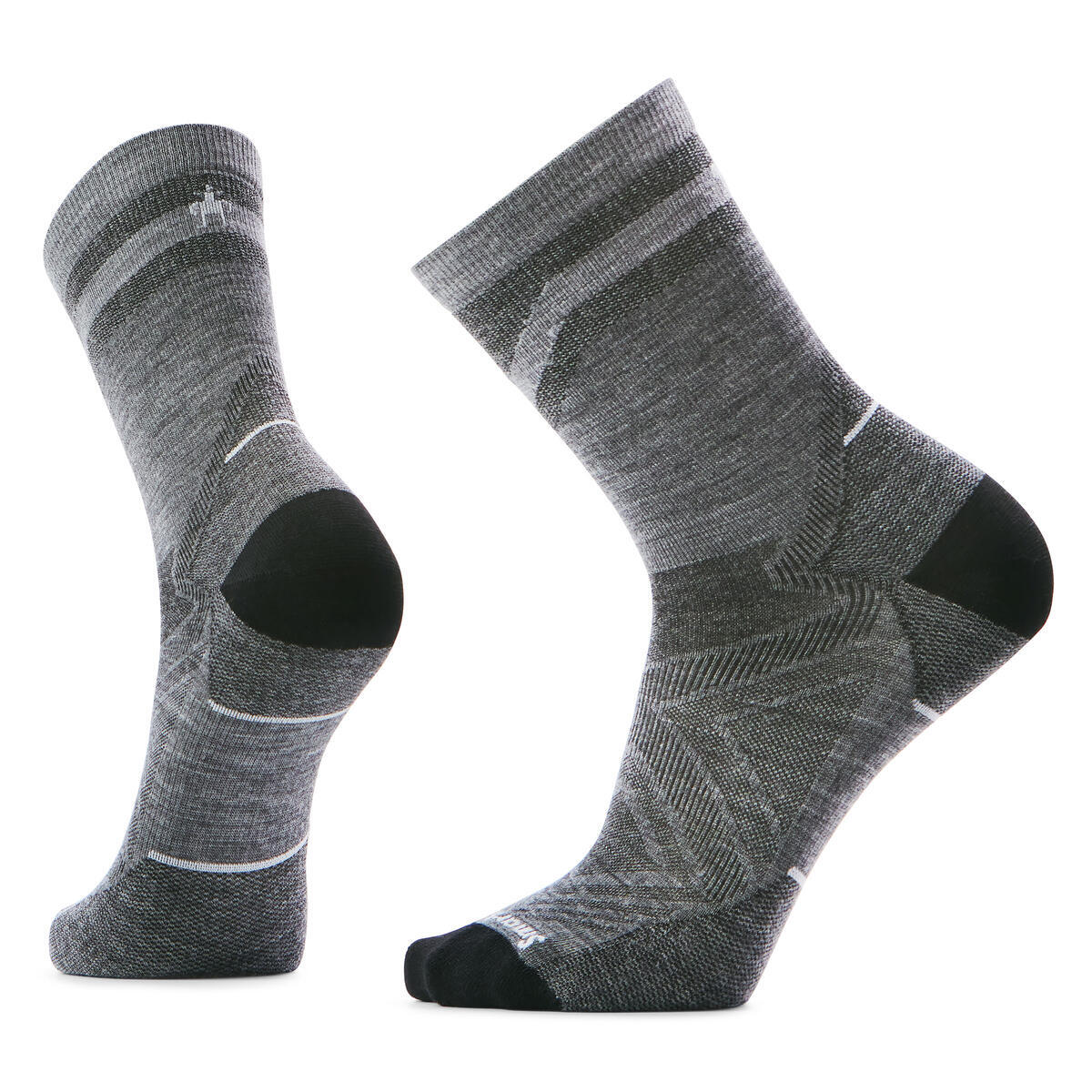 Run Mid Crew Pattern Socks