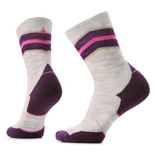 Women's Run Targeted Cushion Mid Crew Socks