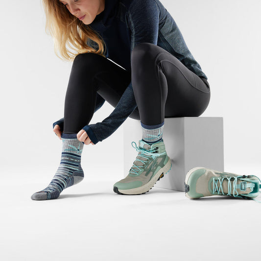 Women's Hike Dragon Stitch Mid Crew Socks