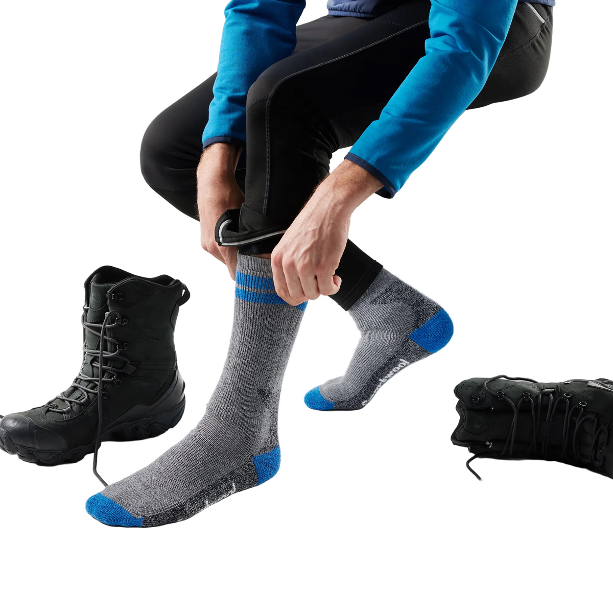 Mountaineer Tall Crew Socks