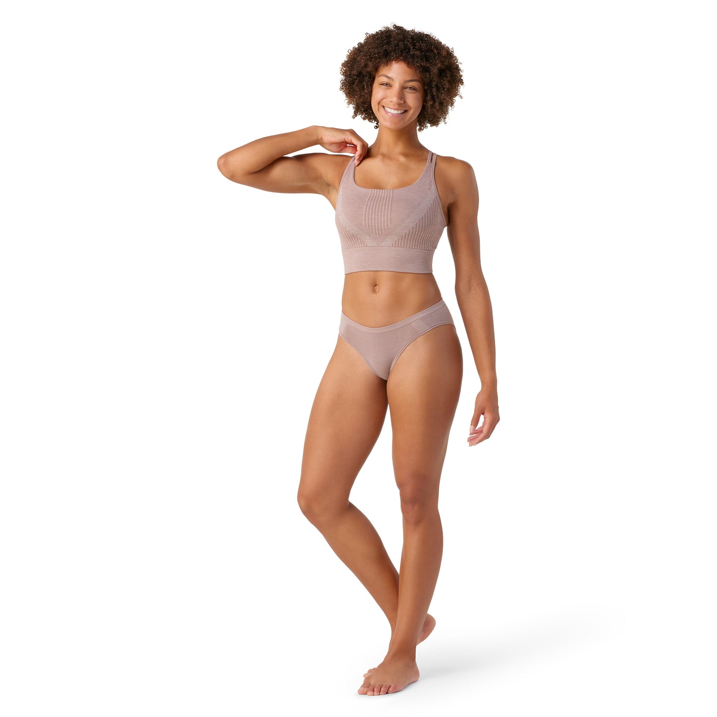 Women's Intraknit Strappy Bra - Sandstone