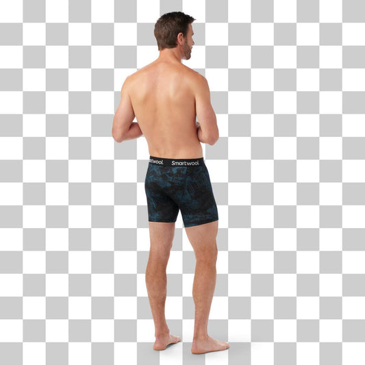 Men's Boxer Brief - Twilight Blue Mountain