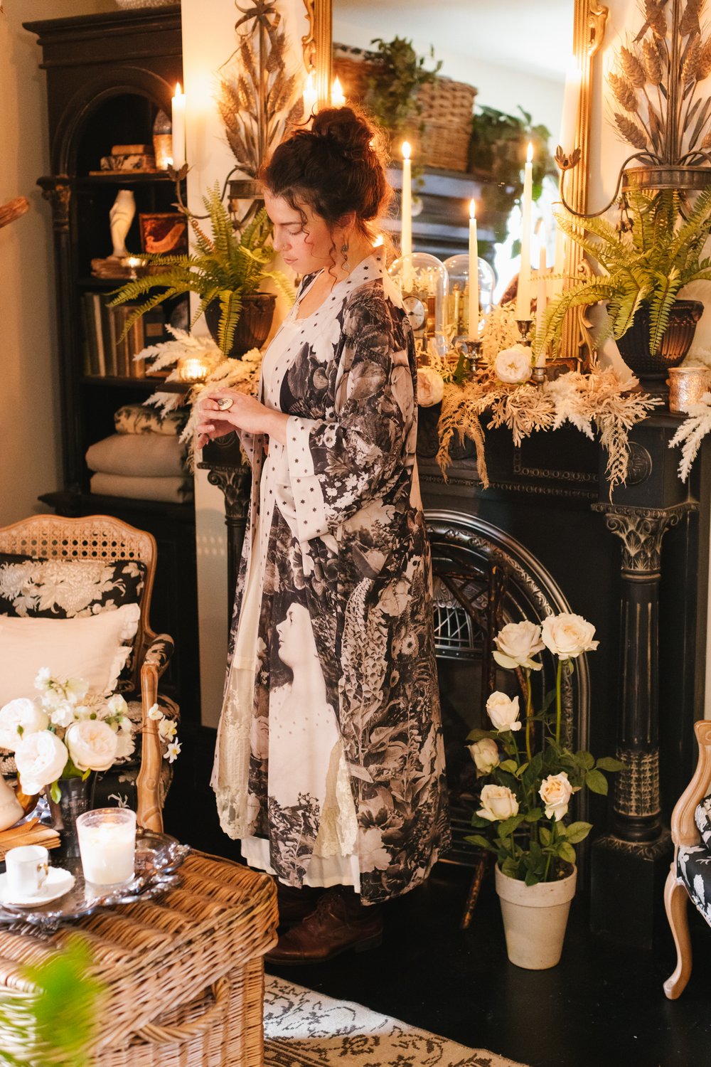 Looking Glass Duster Kimono