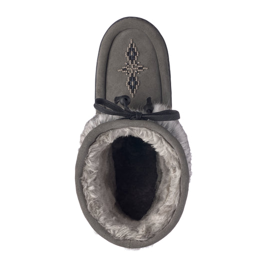 Solstice Ankle Mukluk - Charcoal