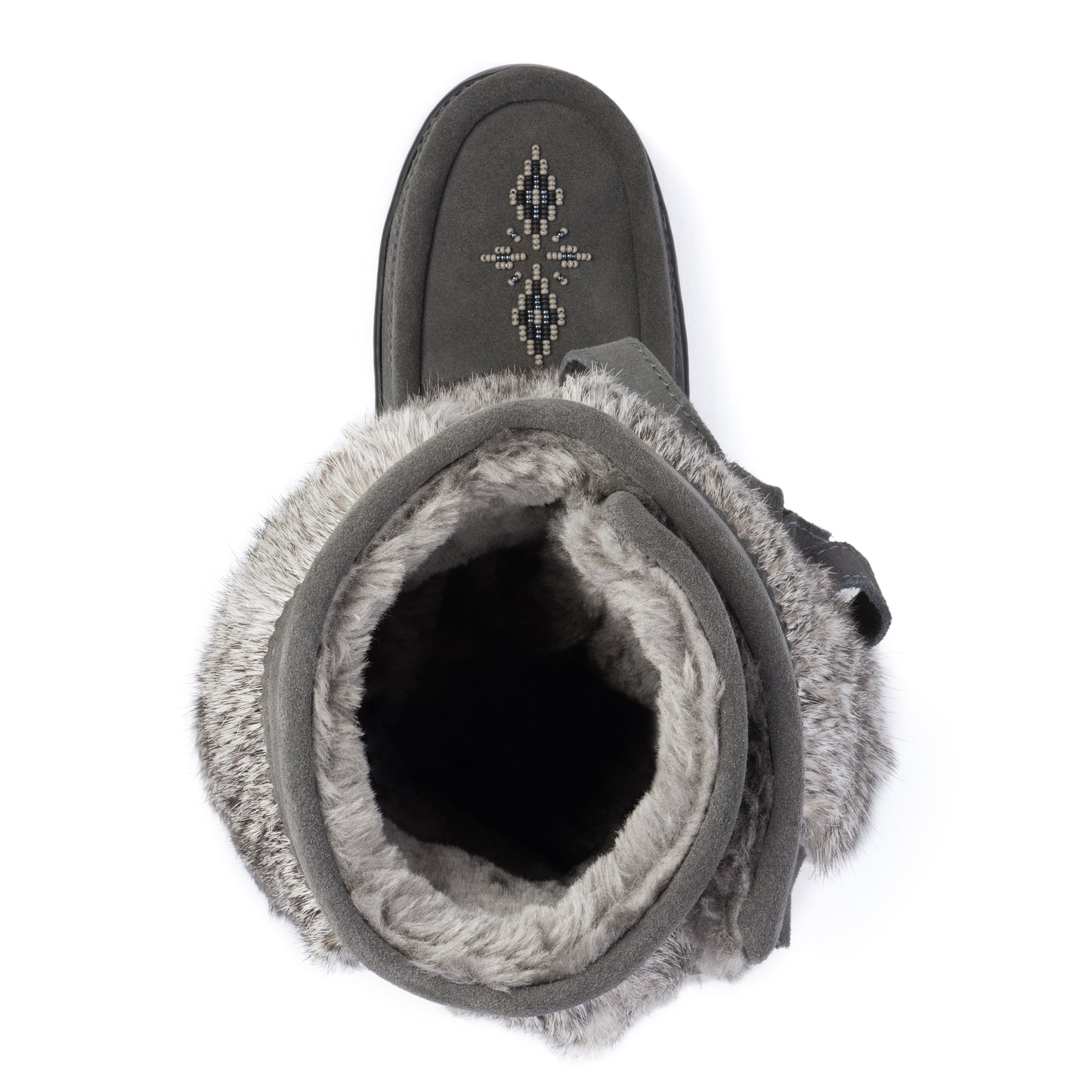 Tall Wrap Mukluk Charcoal LAST ONE SIZE 6