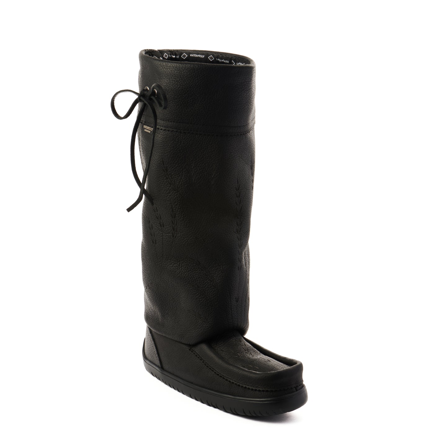 Waterproof Tall Gatherer Grain - Black