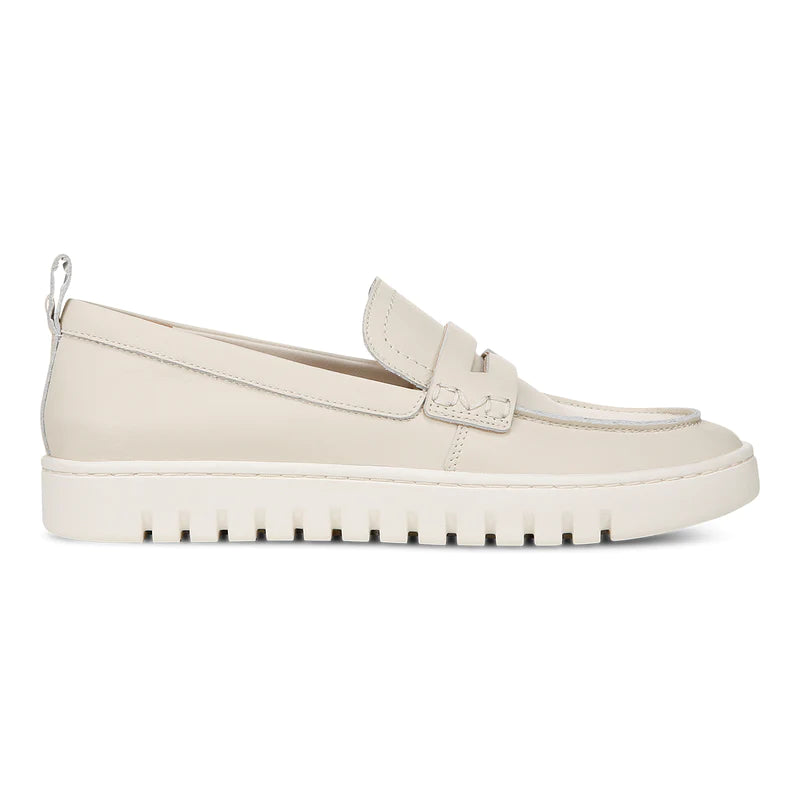 Uptown Loafer - Cream Leather