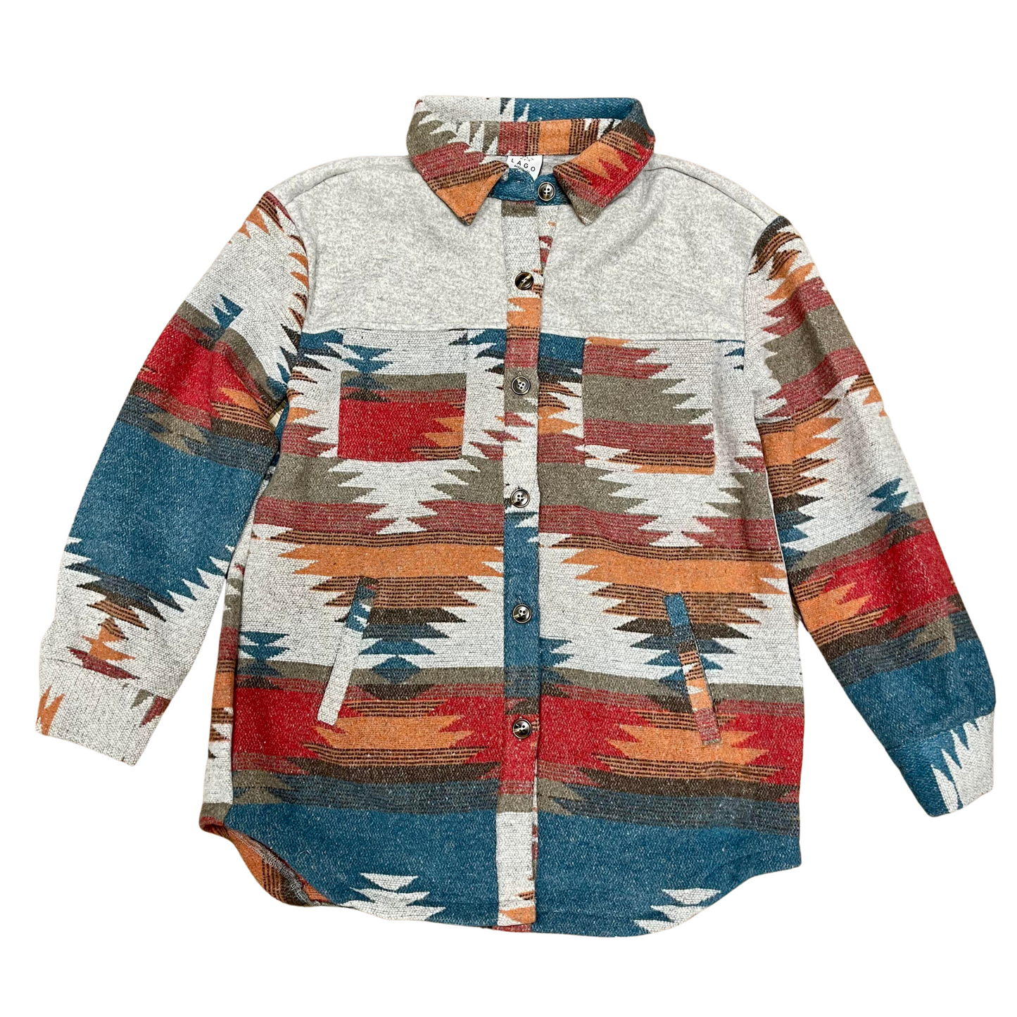 Aztec Jackets - Red/Blue